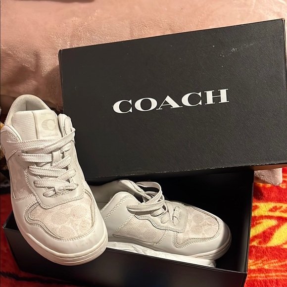 Coach Other - Coach White Sneakers Low-Top Casual